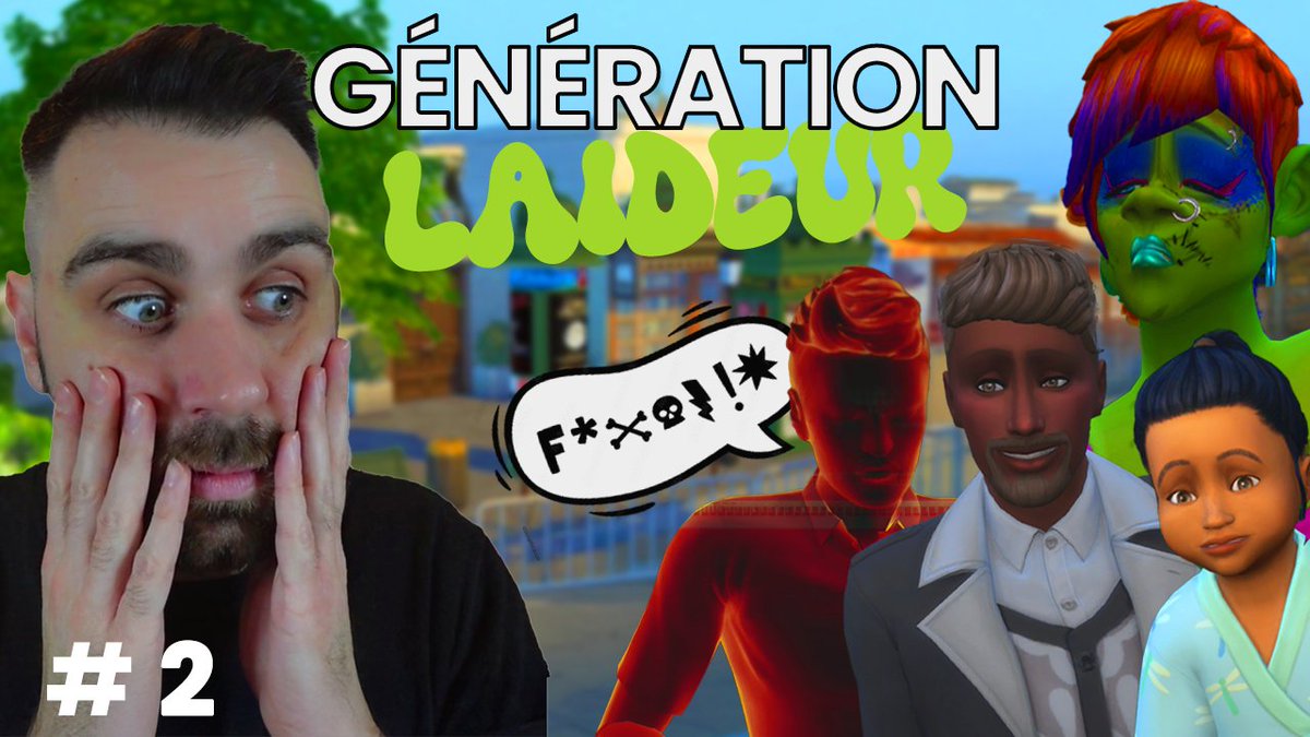 Les amis ! L'épisode 2 du #generationlaideur est sortie ! 

youtu.be/pk-hiarIsZk?si…

#Sims4 #challenge #défis #Simulation