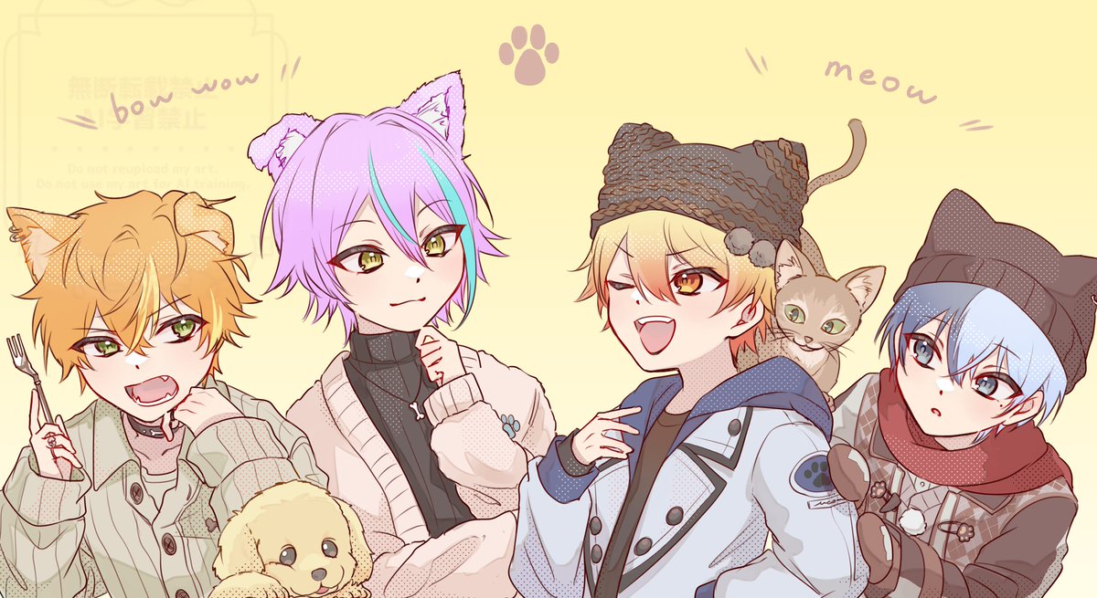 chaaaaa__1001's tweet image. 🐶神高男子🐱
#prsk_FA