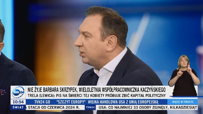 Monika Kam (@monika_k71) on Twitter photo Pan <a href="/poselTTrela/">Tomasz Trela</a> w punkt.
Gdyby bylo tak, jak mówi Kaczyński, już w czwartek PiS organizowałaby liczne konferencje prasowe, tymczasem milczeli w czwartek, milczeli w piątek i dopiero po śmierci tej biednej kobiety rozpętali medialne piekło. Pan <a href="/poselTTrela/">Tomasz Trela</a> w punkt.
Gdyby bylo tak, jak mówi Kaczyński, już w czwartek PiS organizowałaby liczne konferencje prasowe, tymczasem milczeli w czwartek, milczeli w piątek i dopiero po śmierci tej biednej kobiety rozpętali medialne piekło.