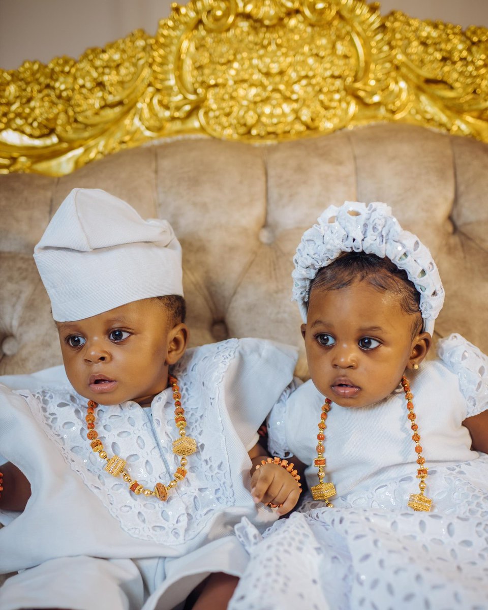 One year ago, the Almighty King of Kings blessed the Royal House of Oduduwa with double joy — Ooreade and Oreade. You are our priceless treasures, and we pray you grow to fulfill your dreams and aspirations.

May Olodumare’s endless grace touch everyone seeking such a blessing.