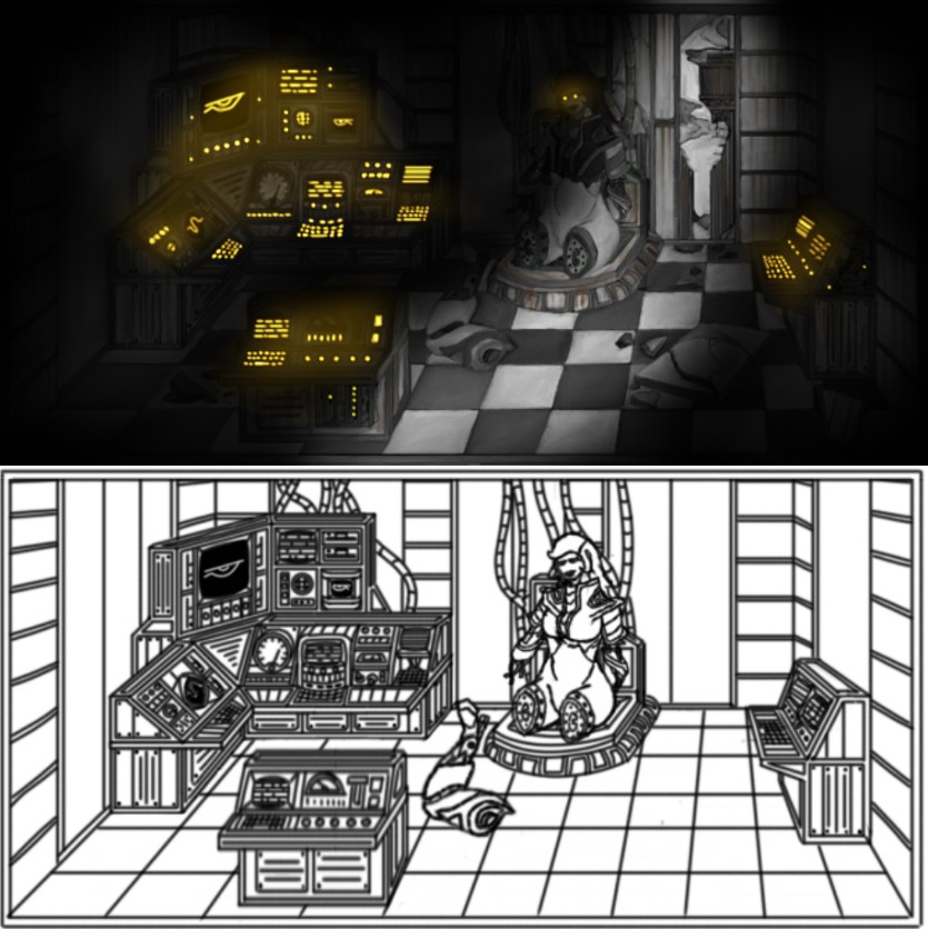 This is an after/before, but it still works, right?