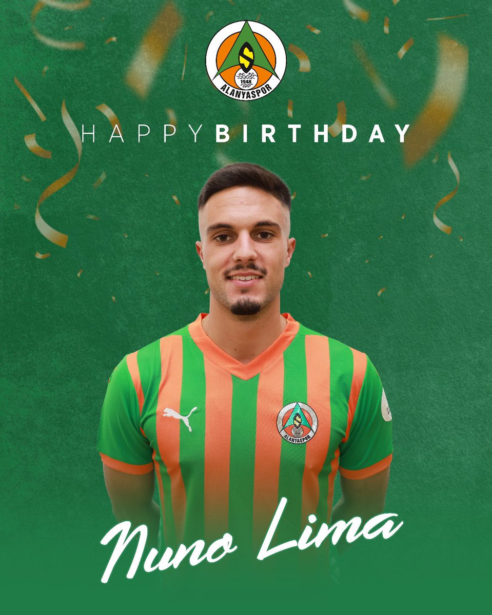 🎂 İyi ki doğdun Nuno Lima! 🎉

#CorendonAlanyaspor