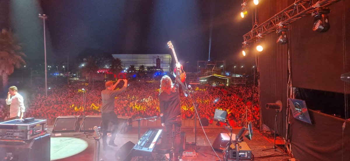 100,000 Chileans can’t be wrong. Thank you to the Concepcion Rec festival for a spectacular show yesterday