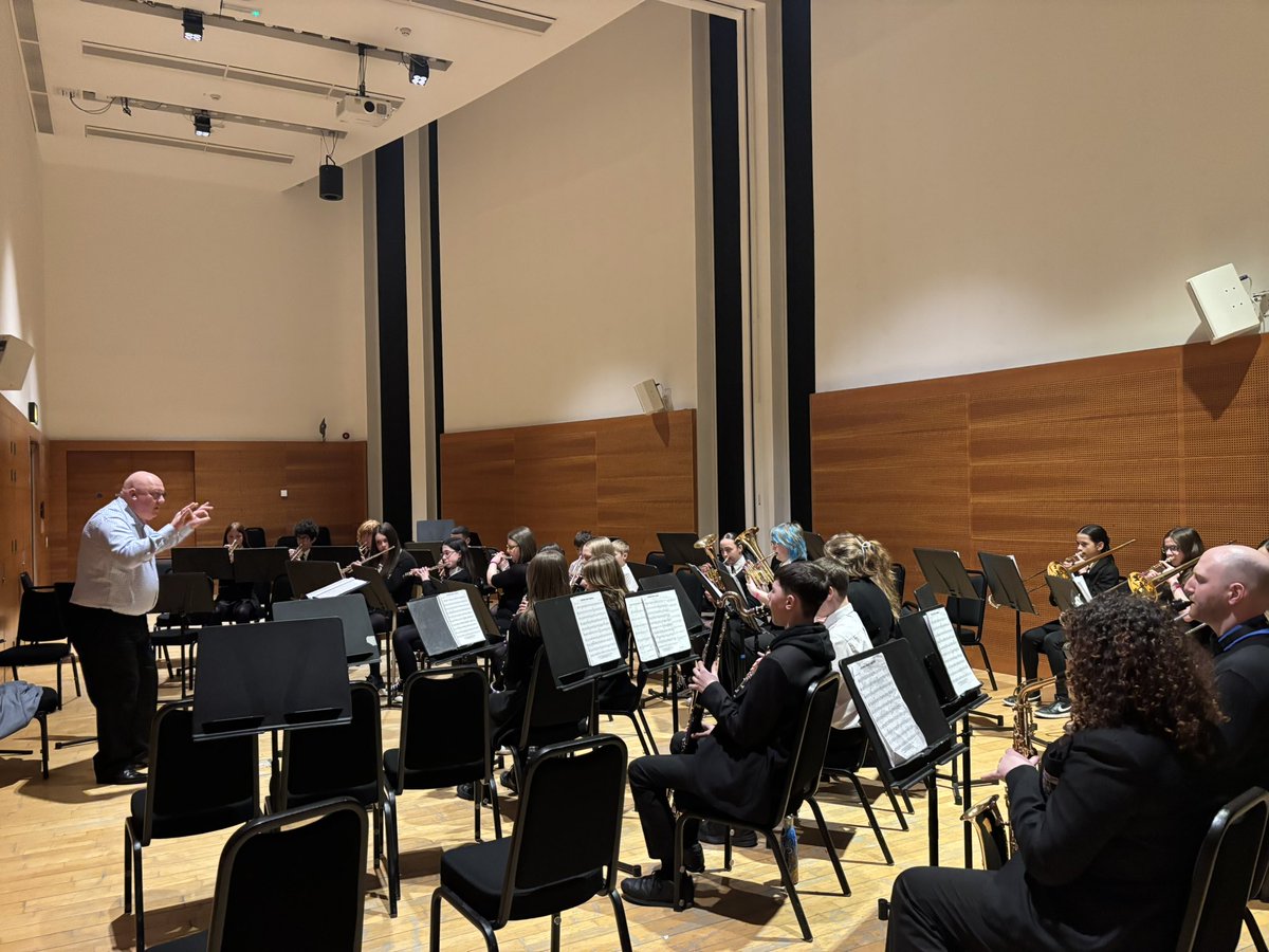 Day 2 of SCBF with @EACrobertburns Band. Sounding great in the warm up room 👏👏