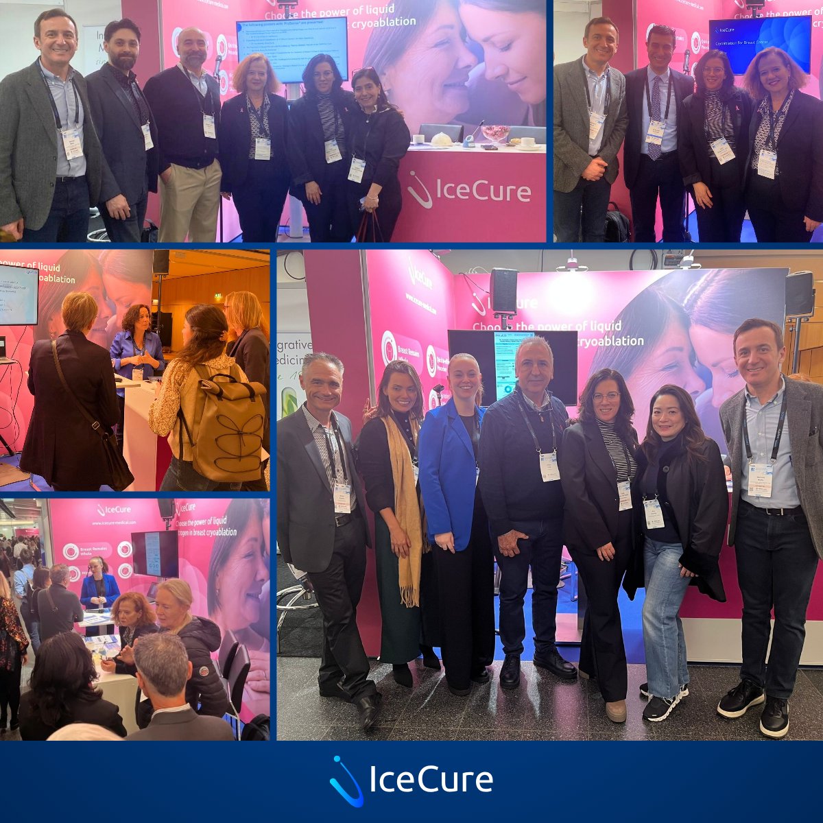 IceCureMedical's tweet photo. It was our first time at the St. Gallen Breast Cancer Conference, but definitely not our last! @SG_BCC
Thank you to everyone who joined us and learned about our innovative cryoablation solutions, utilizing liquid-nitrogen for optimal tumor destruction. ❄️
A special thank you to Dr. Linda Riks, Dr. Lucia Graña-López, and Hilla Debby, for hosting our cryo-chats on IceCure’s cryoablation for breast cancer in Europe.
See you next time!