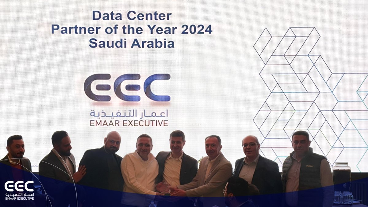 EmaarExecutive's tweet image. #EmaarـExecutive is proud to receive the &quot; #Data_Center Partner of the Year 2024 – Saudi Arabia&quot; award from @Panduit , recognizing our leadership in delivering advanced and innovative data center solutions.

This award reflects our commitment to excellence and innovation in the…