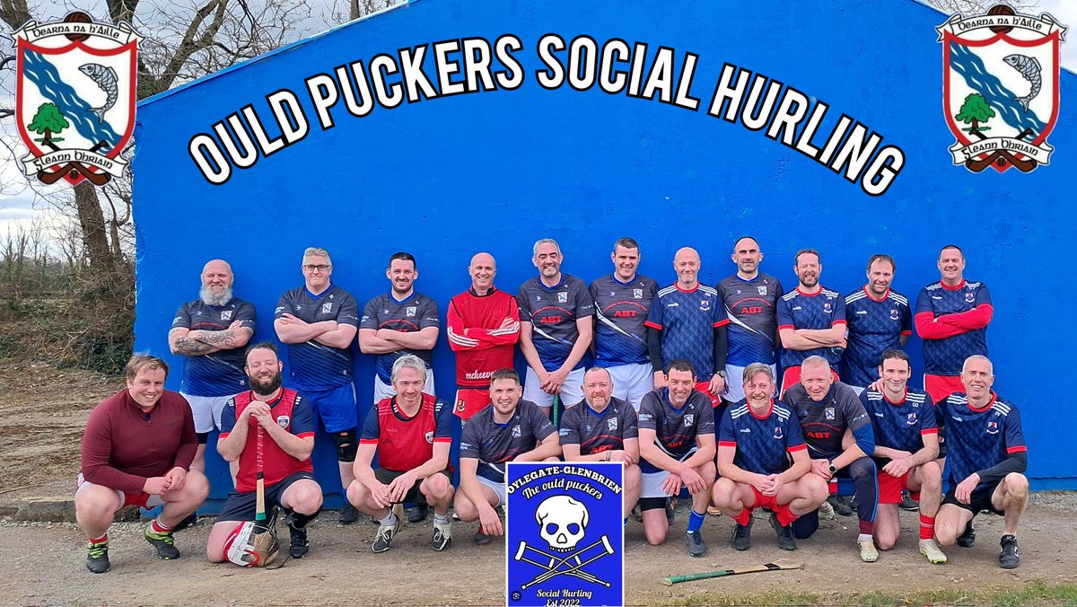 A big thank you to  Whitehall social hurling for travelling down to Oylegate-Glenbrien GAA . A sound bunch of lads and some mighty hurling was done and a bit of craic too #wexfordhurling #wexfordgaa #hurlingmad #dadsandlads #socialhrling #oylgateglenbriengaa #Theouldpuckers