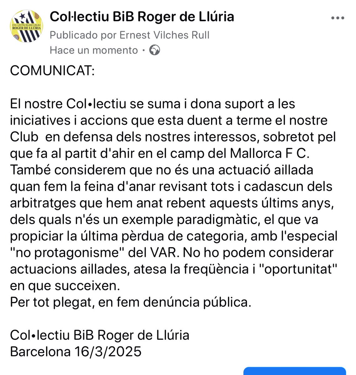CbibRogerdeLlúria ll*ll RCDE1900 🎗 (@cbibrogerlluria) on Twitter photo 