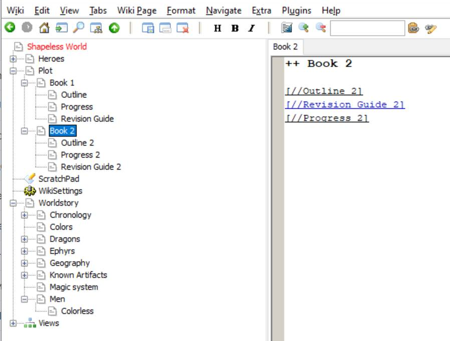 Shapelez's tweet photo. The journey continues. I can't show you the inner workings of this wiki yet, but the current page count is 89.
As a writer, you need to write down almost everything you think of (plot-wise) while you're writing, and even more so when you're brainstorming outside of writing hours. https://t.co/SAe2R7vrUS