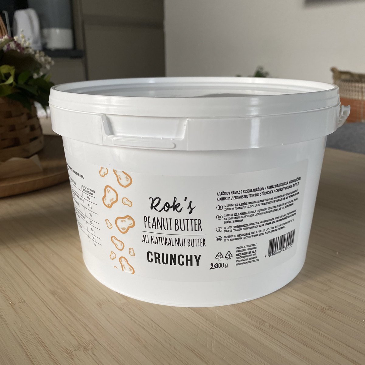 My wife <a href="/skeetza/">Skeee</a> bought me a 4 1/2 lb tub of crunchy peanut butter, which is just another clear indicator of why she is and will always be ‘the one’ 🫶🤤🙏🏼😍