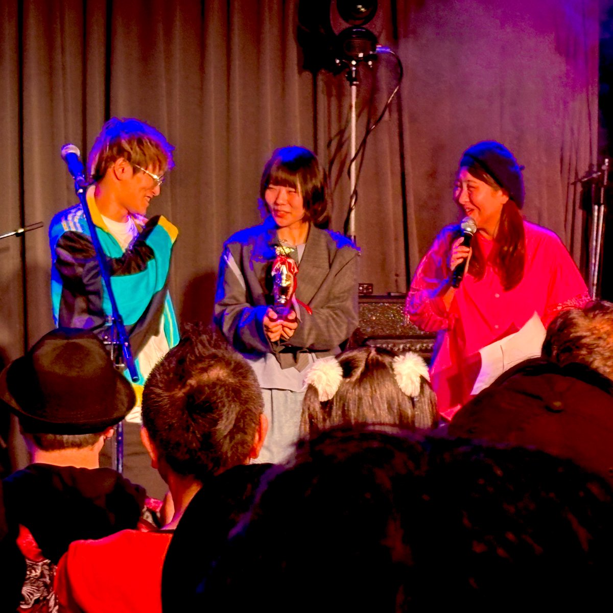 AnteraYoshiwara's tweet photo. 神谷宥希枝の独断賞は乱波250さん！
やらまいかミュージックフェスティバル賞はarikata.さん！
GO OUT CAMP賞はなんとか丸さん！
オーディエンス賞はNaNoMoRaLさん！
おめでとう御座います！
@ranpa250 @SoLuna925 @nantokamaru1000 @NaNoMoRaL_info 
#shizuokaliveunited #kmix #神谷宥希枝の独立宣言 https://t.co/SsZErWI17D