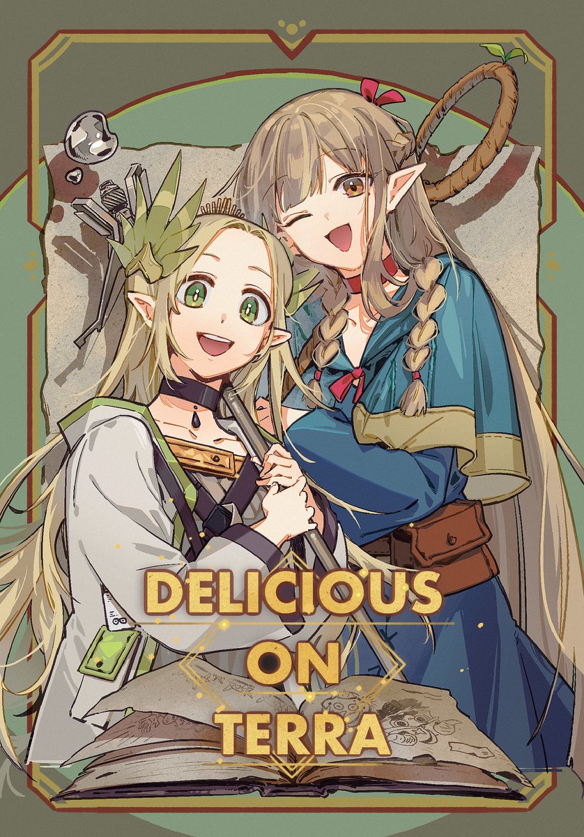 akekaede824's tweet photo. ミュルジスとマルシル
#アークナイツ #ダンジョン飯 https://t.co/dSe0lLfbu4