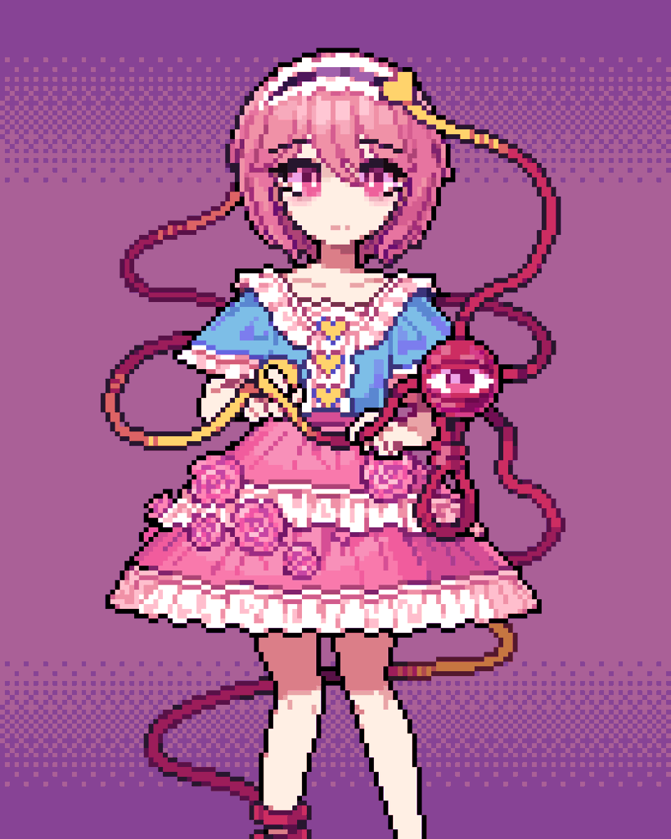 sechy17's tweet image. さとり
#pixelart #ドット絵 #東方Project
