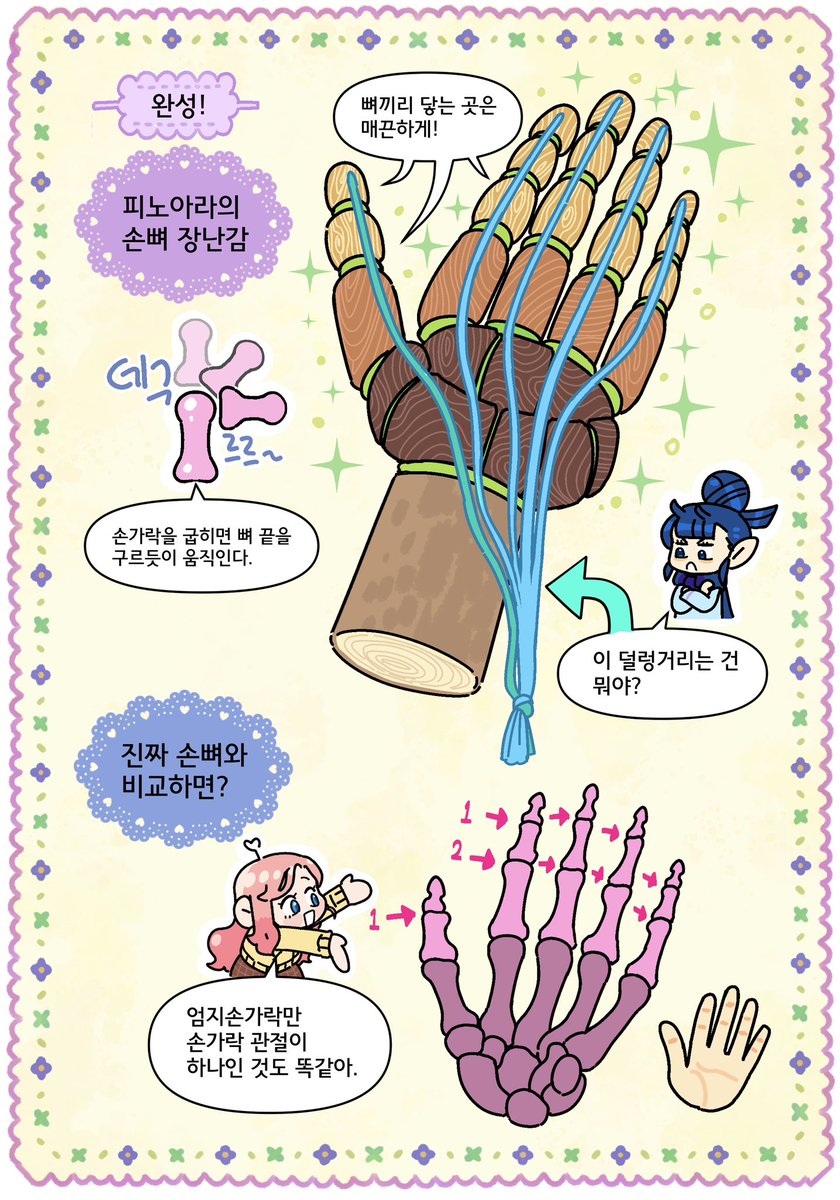 사실 변신 소녀 만화인 <해부 공방의 피노키오> 4화 어린이 과학동아 15일 호에 나왔읍니다. 
온라인 버전 공개되면 곧 공유를🦴