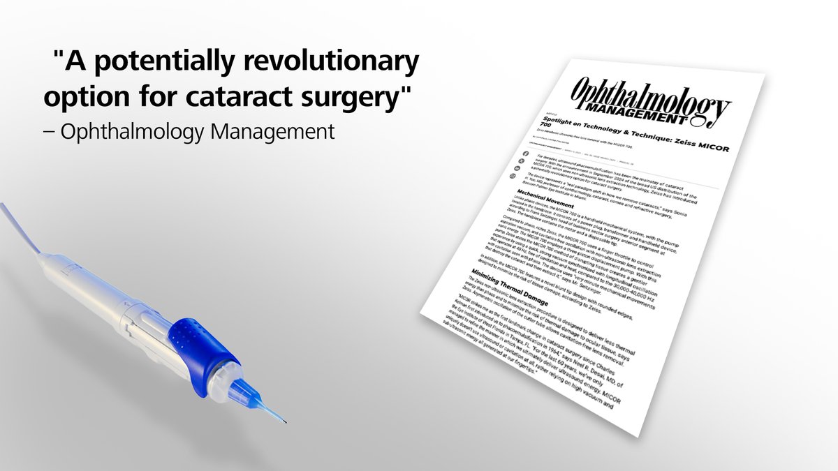 ZEISS Medical Technology tweet media