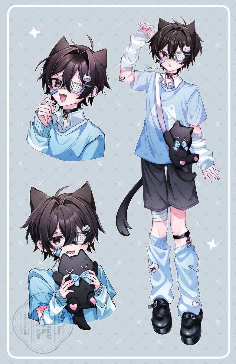 ebijakee's tweet photo. 🩵🐈‍⬛🤍 https://t.co/VU9HdWuNQT