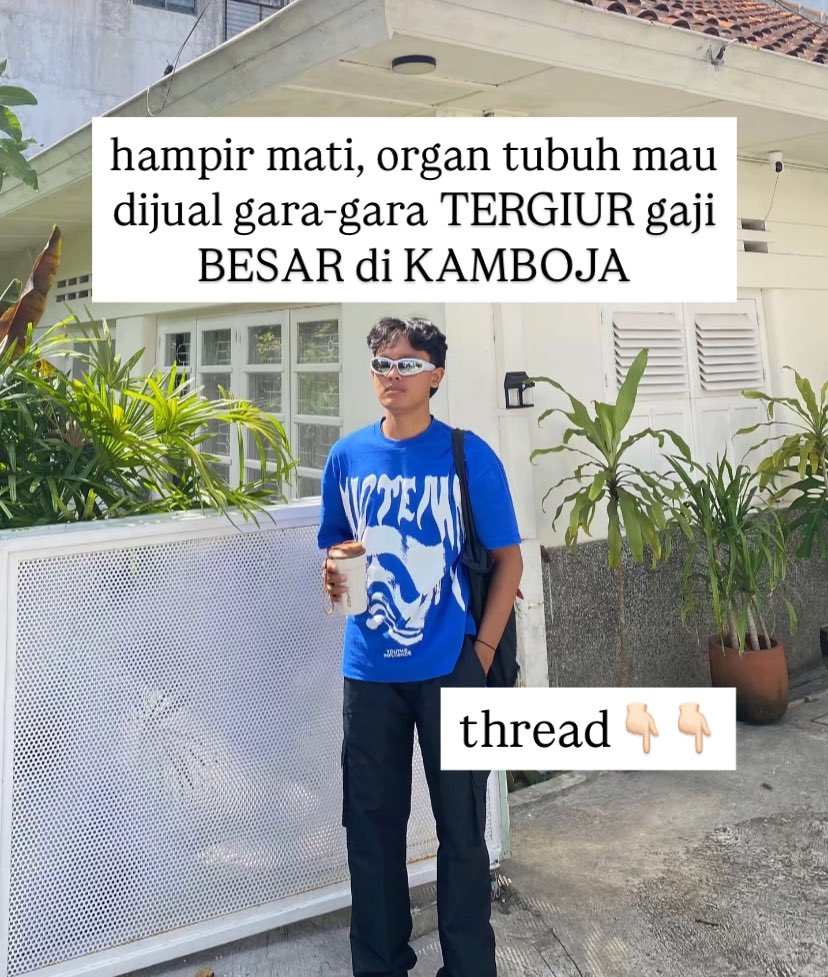 sayangkamoeeee's tweet photo. hampir mati !! organ tubuh mau dijual karena TERGIUR gaji besar di KAMBOJA.. https://t.co/IjJsuq01F0
