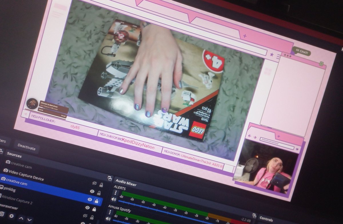 Chill Sunday stream doing some lego and gaming!

Come say hi!

twitch.tv/moerighan 

#streamer #twitchstream #smallstreamer