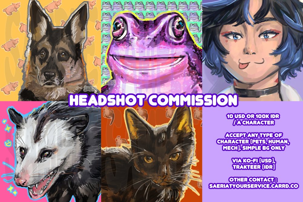 saelililili's tweet image. Headshot Commissions
only 3000x3000px 600 dpi 1:1, only headshot and simplified BG
#zonauang #commissionsopen
