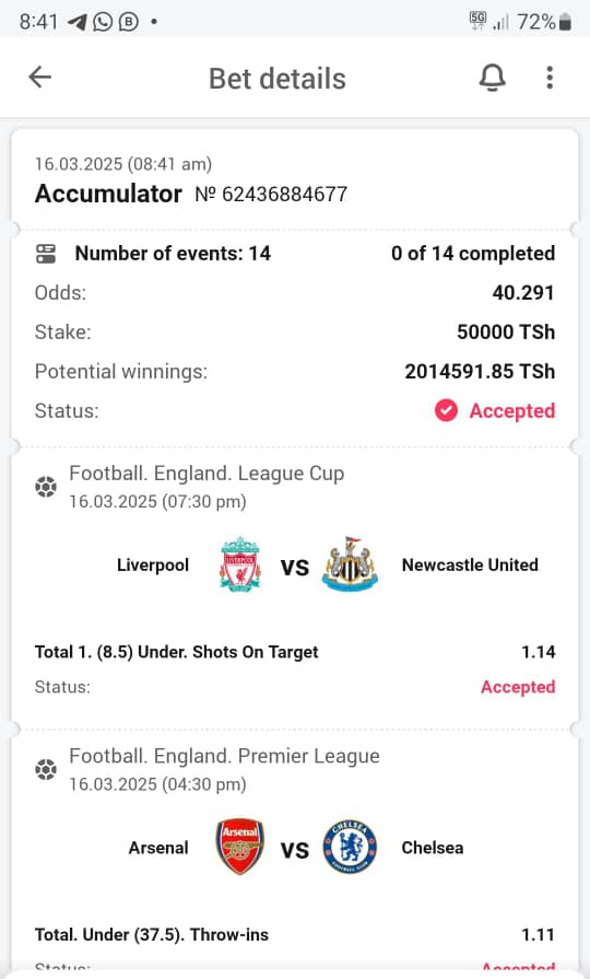 rockstar_47bro's tweet photo. MEGA ODDS

ODDS 40

CODE 👉 J8XU8

Kampuni tunayotumia DB Bet
Huna DB Bet Jisajili hapa

👉https://t.co/7KKJmR46ld

Promocode : STAROK

Zingatia hii 🤝 https://t.co/j45xMhwVXm