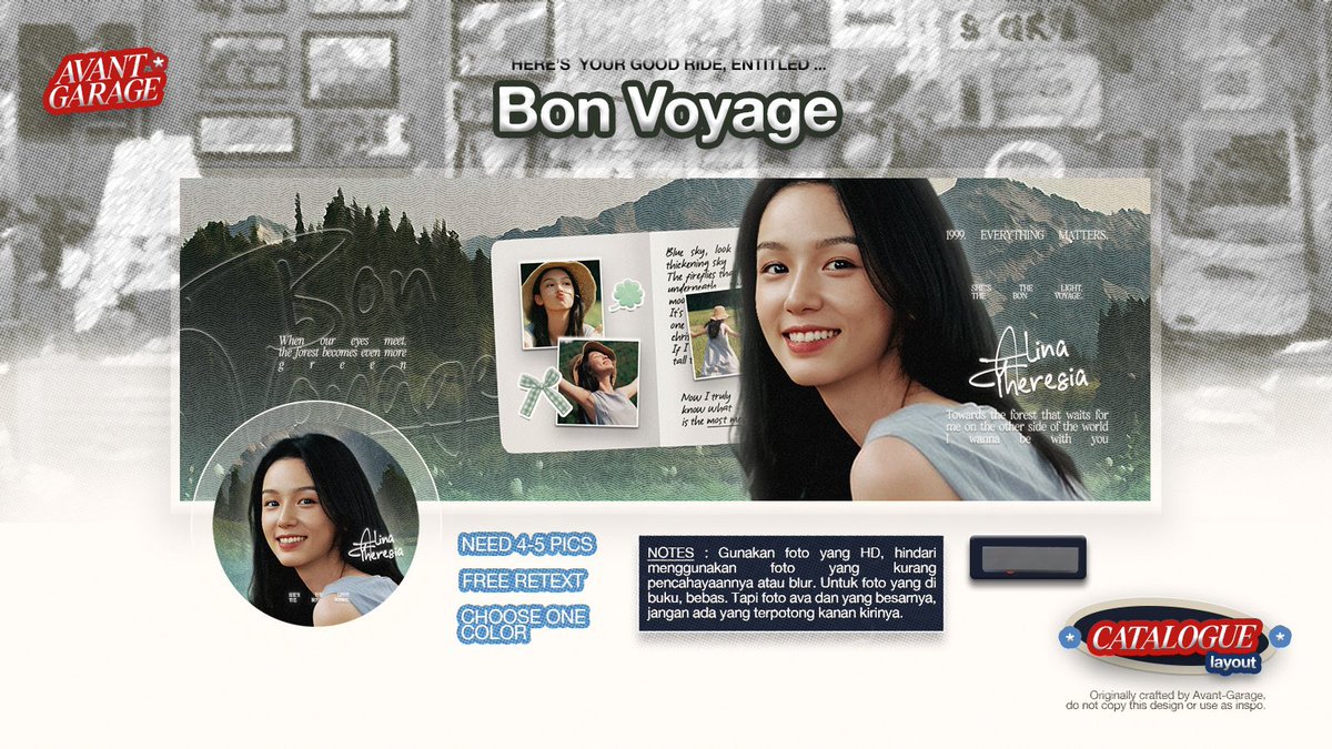 ⠀ ⠀

⠀⠀⠀ ♡ Repost to get BON VOYAGE from AVANTGARAGE.

⠀⠀⠀