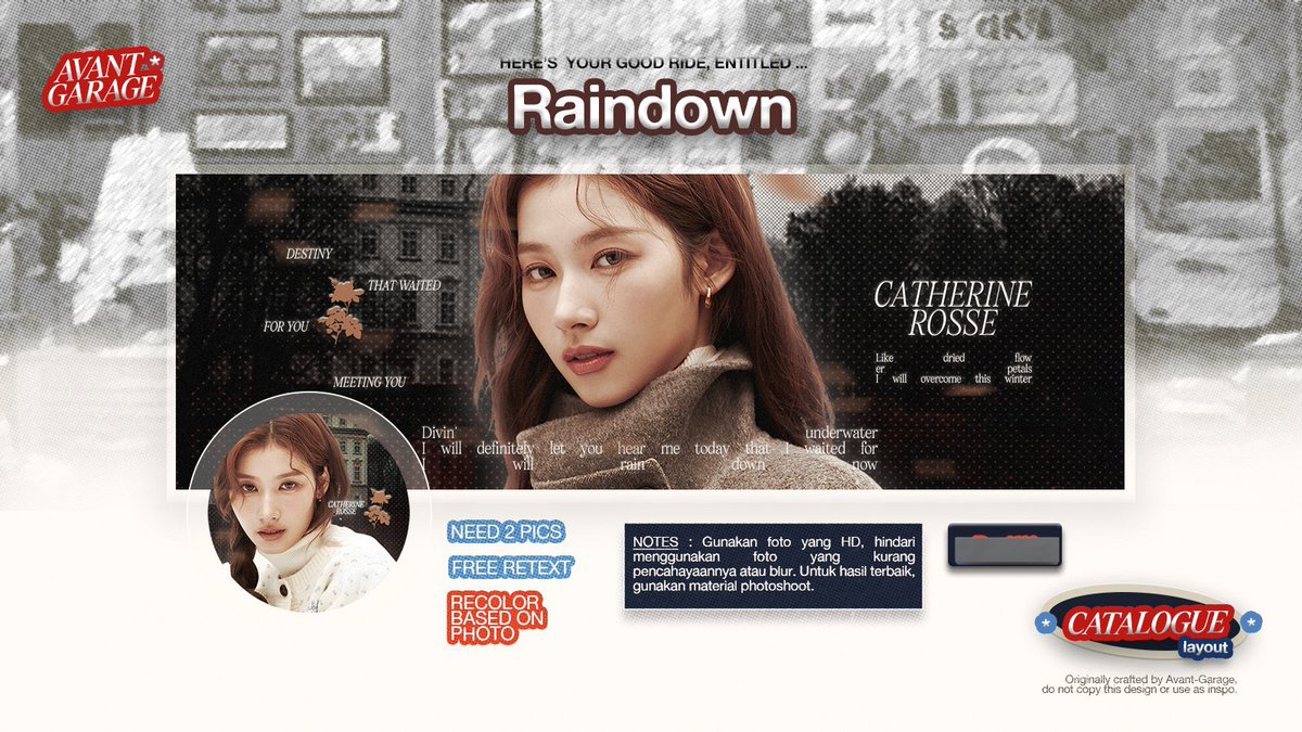 ⠀ ⠀

⠀⠀⠀ ♡ Repost to get RAINDOWN from AVANTGARAGE.

⠀⠀⠀