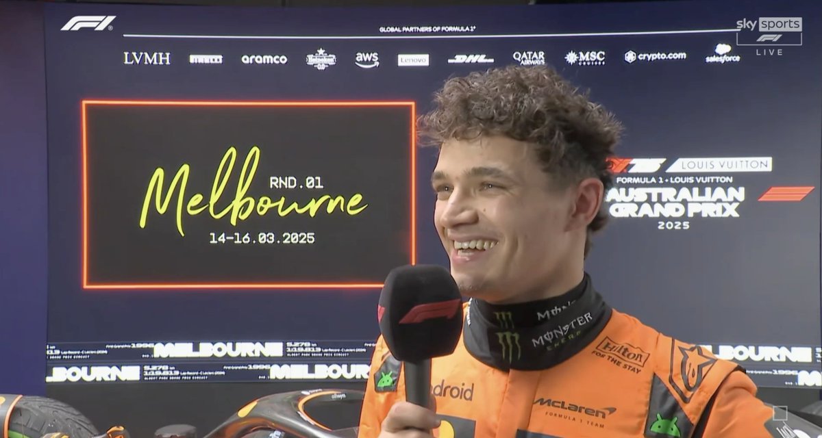Lando Norris cracks under pressure?

3 Safety Cars restart
Inters-dry-wet-inters conditions
Verstappen and Piastri chasing the entire race
Made the right calls for transition of tyres throughout

Pole, fastest lap, win.