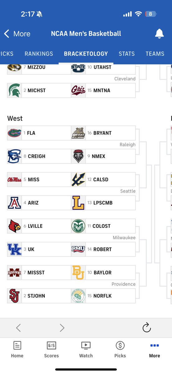 benjamin_wal's tweet image. I highly doubt this will happen but Kentucky v UL in 2nd rd?