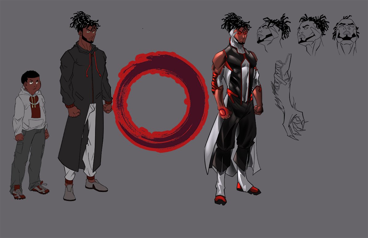 Finished design for my main character Solomon for the next creator owned book i bring to light sometime in the future.