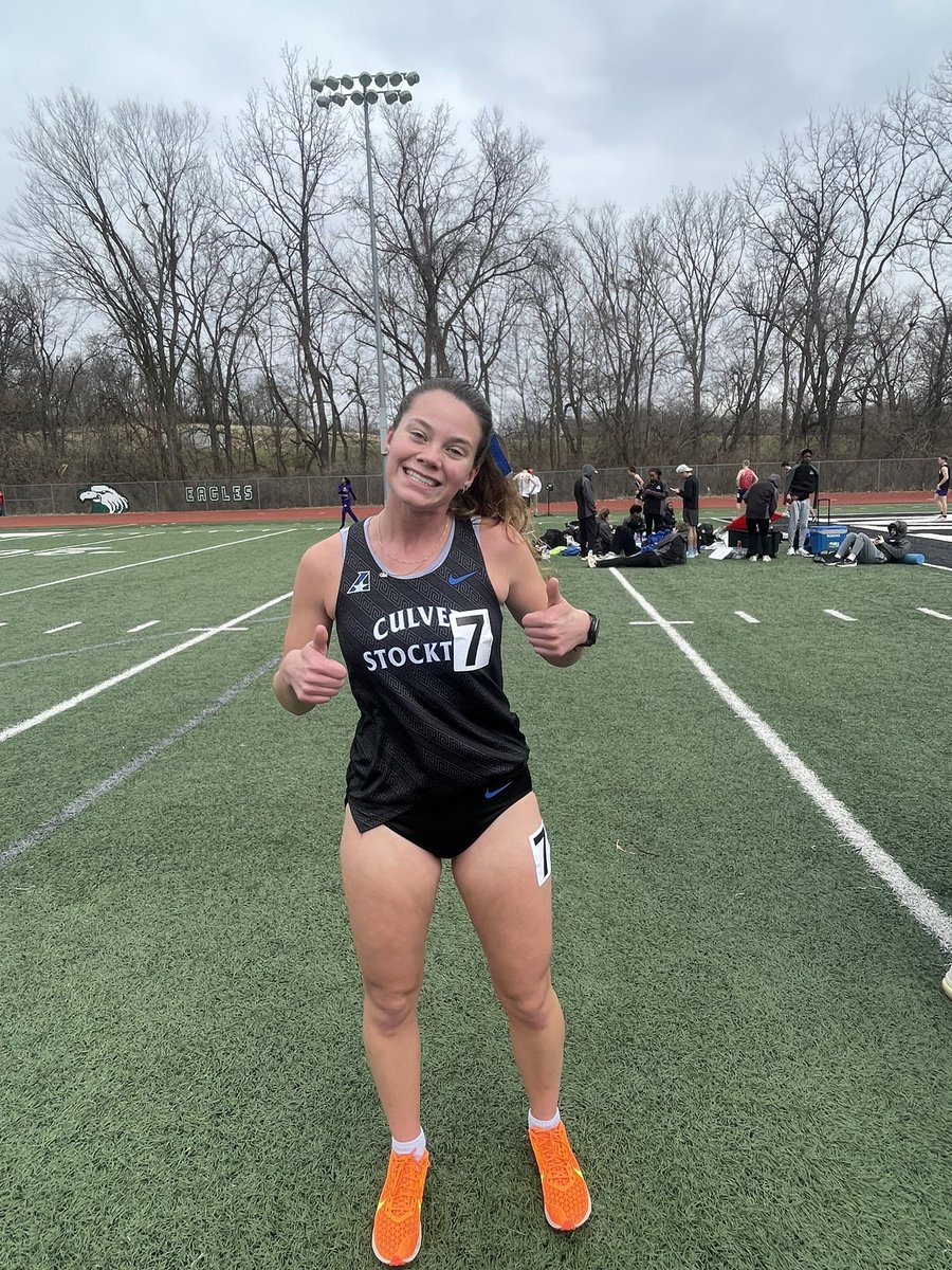 CSCWildcatXCTF's tweet photo. Faith Younce placed 5th in the women’s 1500m with a new lifetime best time of 5:31.51! Her new PR moves her to #4 in school history! https://t.co/7WuS7Kb4Cg