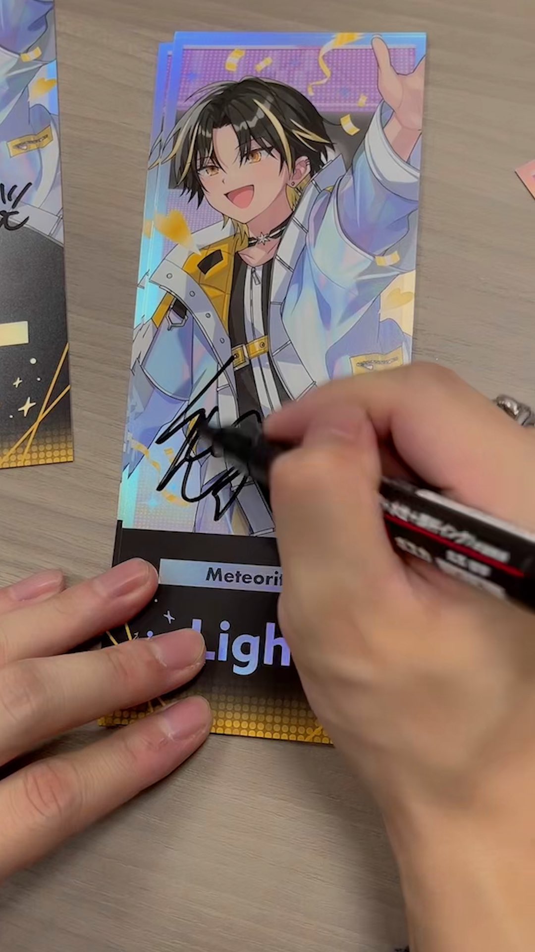 めておら meteorites 明雷らいと 缶バッジ すとふぇす winter 明雷らい