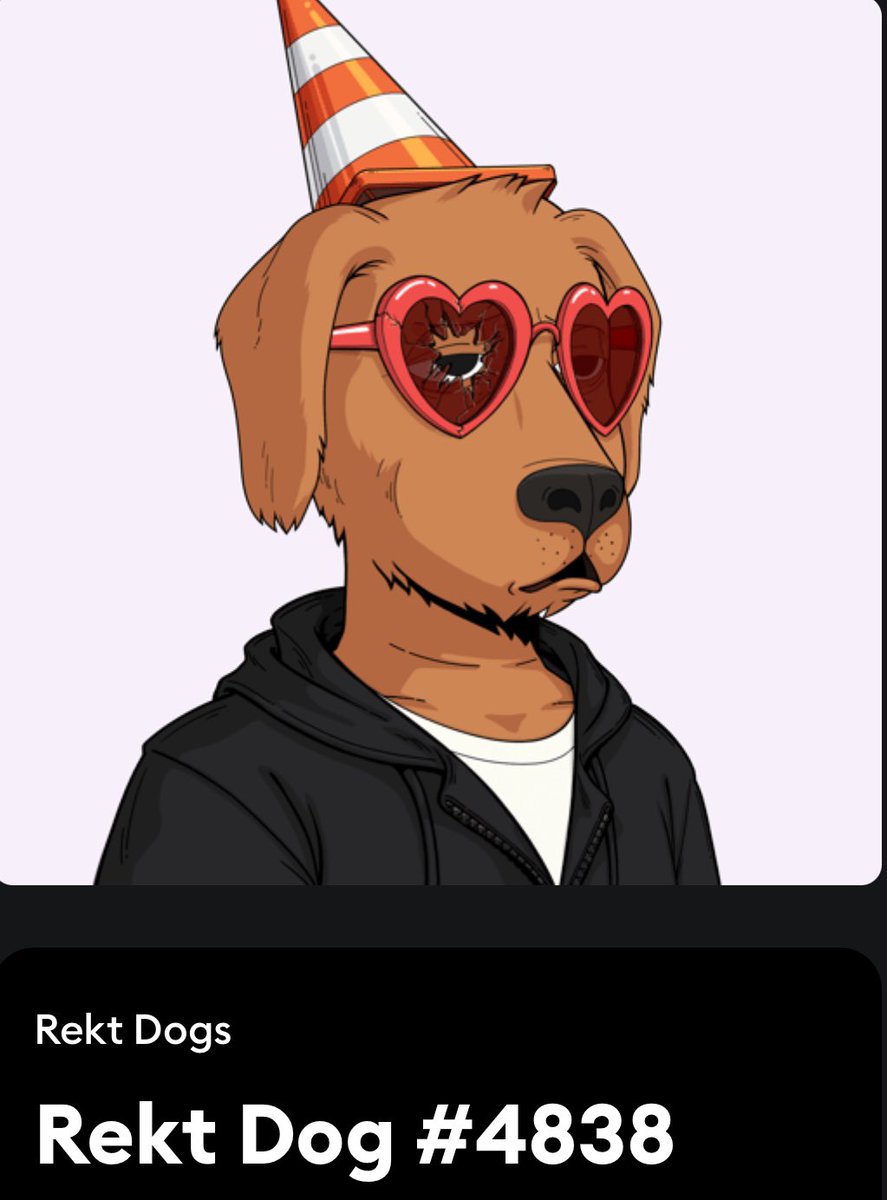 CryptoFreya88's tweet photo. Random acts of kindness happen in the most unexpected ways.. thank you so much @TroyJoh20602516 for the amazing gift of this gorgeous @rektdogs #4838 .. heโs a bit special โค๏ธโค๏ธ
#randomactsofkindness #NFTCommuntiy #RektDogs #NFTLover https://t.co/S8tXVMdsqr