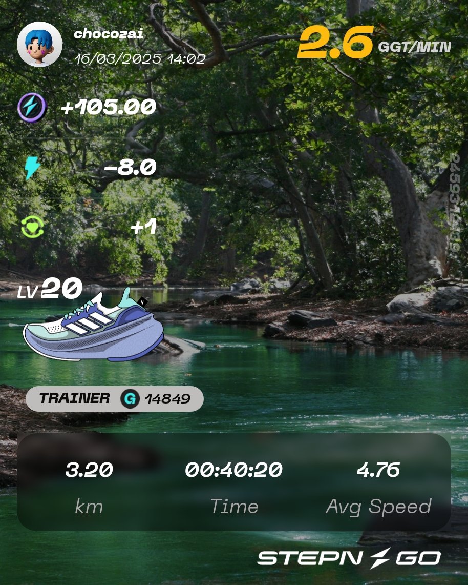 zai_choco's tweet image. OGでEGEM売っちゃったからリペア費のGSTどうしようか考えていたら、StepAppのKCALを毎月GSTにすれば良いことに気づいて無事解決😁
GOではサブ垢のエナ強化とゲスト用の靴を準備することにして、月末までにはサブ垢でもTrainerフルハウス完成を目標に現在準備してます😸
#STEPN #STEPNGO #StepApp