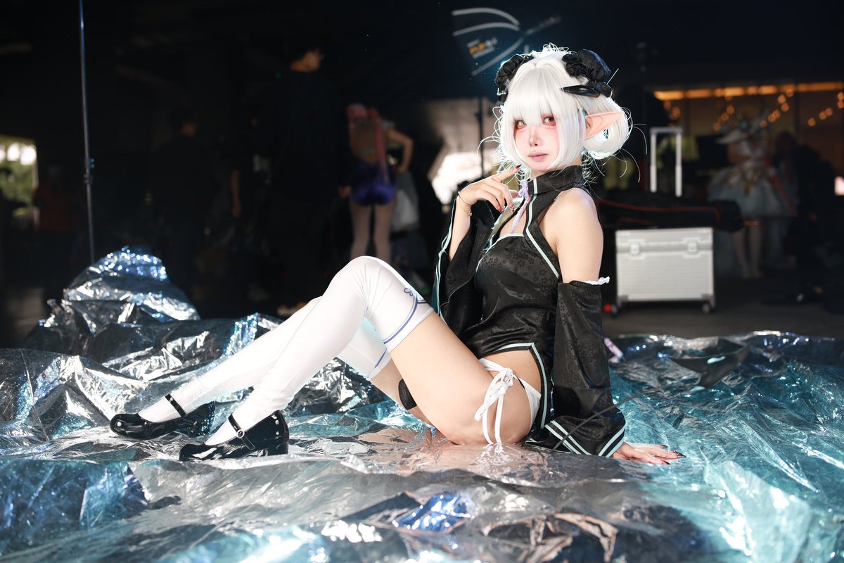 发几张场照，毛玉牛乳