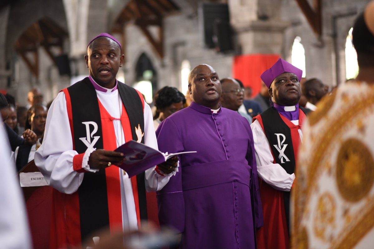 Ven. Jonathan Kabiru Consecration and Enthronement as the 3rd Bishop of Nairobi, March 16, 2025. The service is presided over by His Grace, <a href="/ArchbishopSapit/">Jackson Ole Sapit</a>
