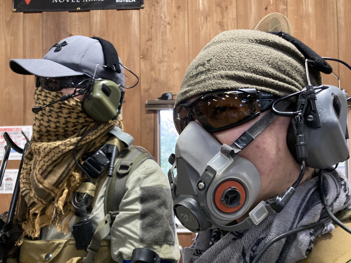 カミースサバゲーのオシャレさん達　その④ ヘッドセットがいー感じ！