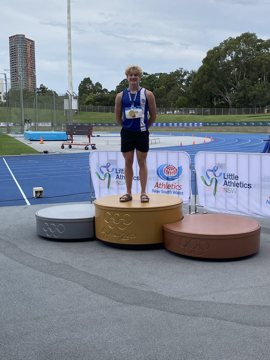 Congratulations Brody F winning the U20 Long jump at the NSW STATE JUNIOR CHAMPIONSHIPS in a PB OF 6.78M!