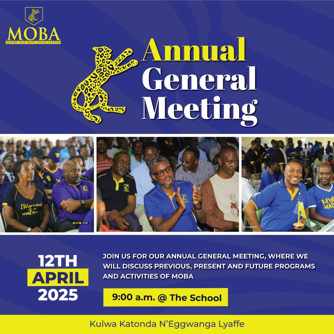 MwiriLeague's tweet photo. MOBA will unite to discuss our achievements, current status, and future initiatives within the community

Let’s come together to strengthen our bond and shape a positive future for MOBA. Don't miss this important gathering. Looking forward to seeing you all there💪 #OnceAmwirian https://t.co/U4bPQCno41