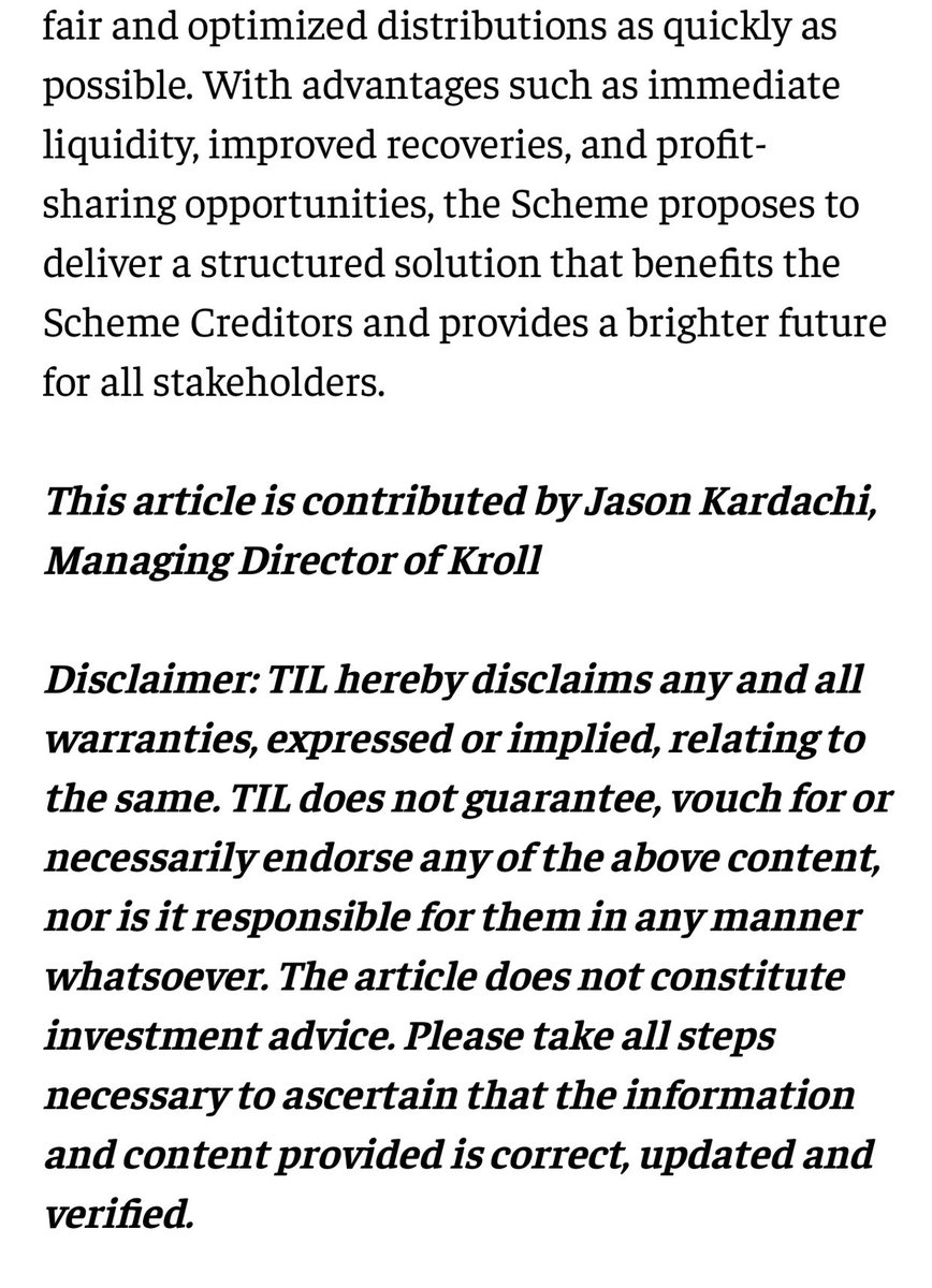 EverythingAjay's tweet photo. This is how they fool 🇮🇳 crypto users🤷🏻

-> #WazirX published paid article in news media.
-> Contributed by Jason Kardachi - MD of Kroll

And Guess who hired them ?🫠

There goes 🇮🇳users funds spent in marketing and advertising !!!

#WazirX is looting users in all ways. https://t.co/s3HOzLJ9FQ