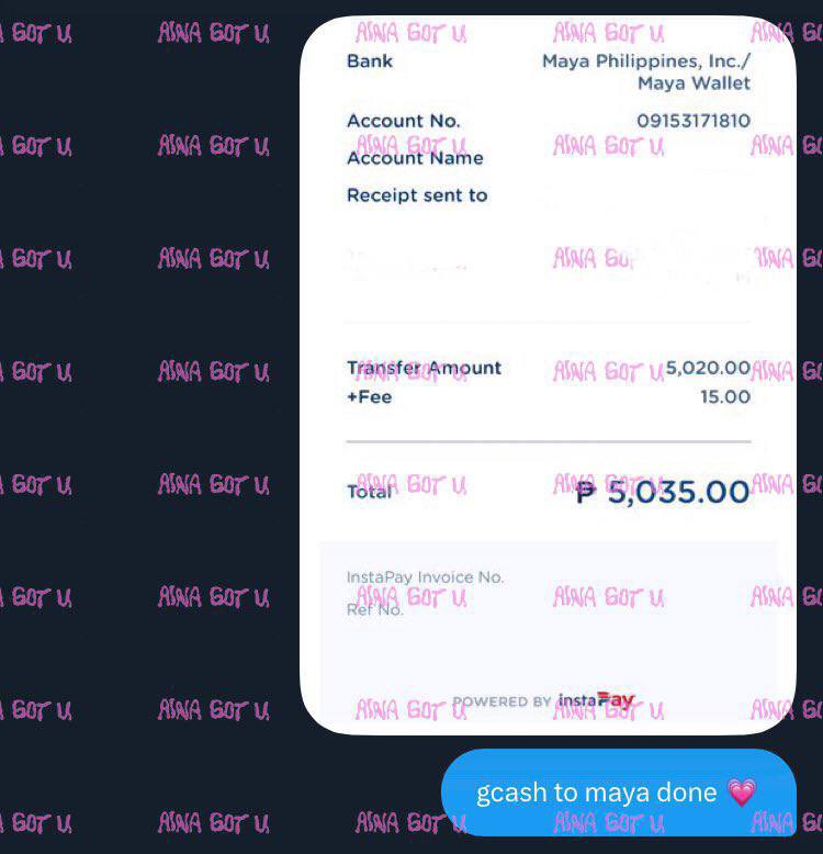 lovetgkk's tweet photo. *₊⋆ gcash to maya money transfer ♡̴
       amount traded: ₱5,035 ! #ainatrades 彡 https://t.co/SuAtoISNa0