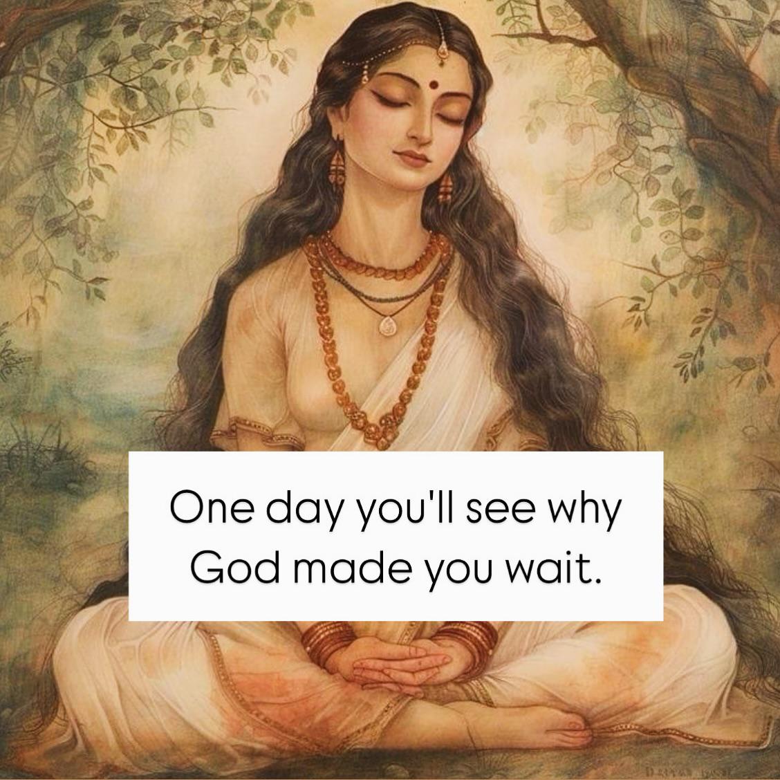#JHOPE 
One day you'll see why God made you wait.
