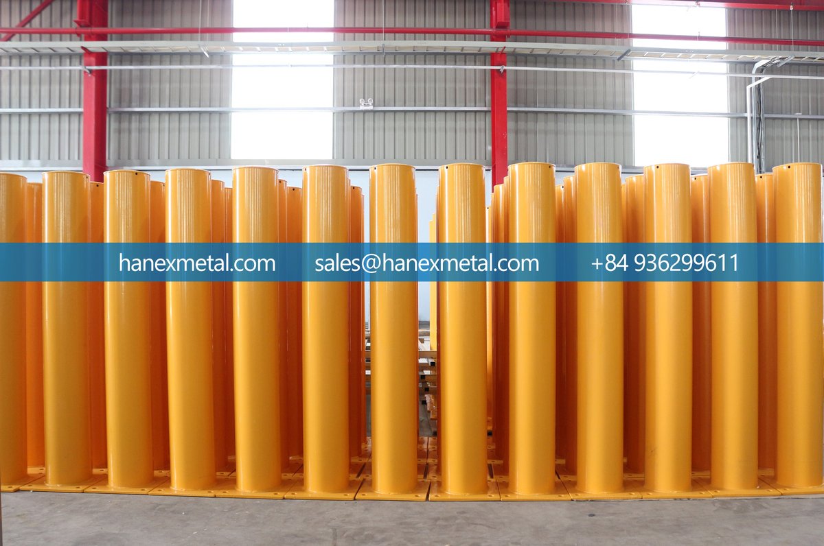 NinhBinhDHA's tweet image. 🚧 HIGH-QUALITY POWDER-COATED BOLLARDS – DURABLE &amp;amp; SAFE 🚧
📩 Contact us today for a quote!
📧 Email: sales@hanexmetal.com
🌍 Website: hanexmetal.com
#DHANinhBinh #SteelBollards #PowderCoatedBollards #ISO9001 #SafetySolutions