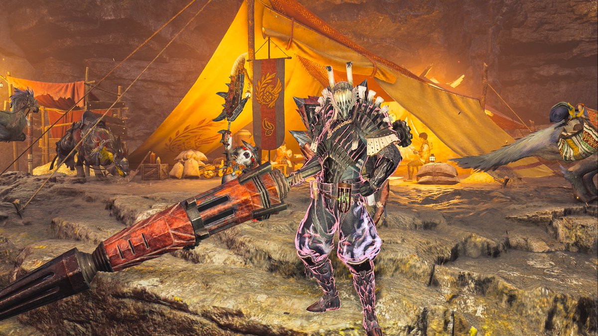 Pyronithious's tweet image. My current armor in Monster Hunter Wilds
#MonsterHunterWilds