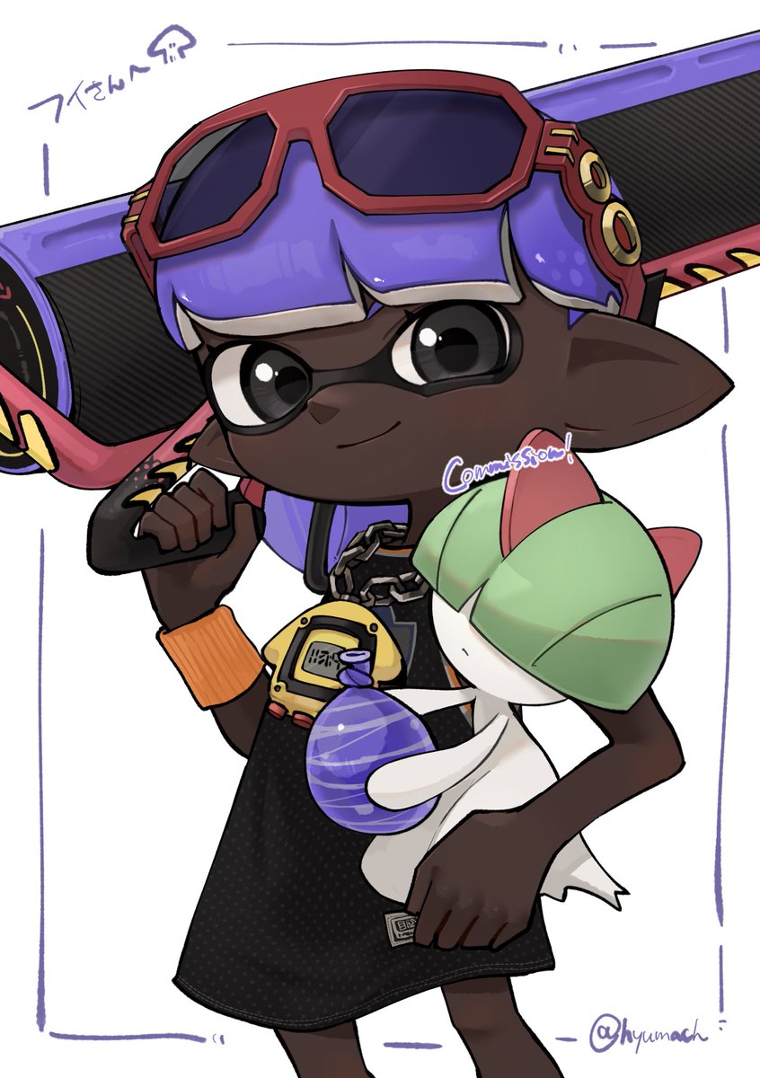 hyumach's tweet photo. commission 💜 https://t.co/yvi55BOvuN