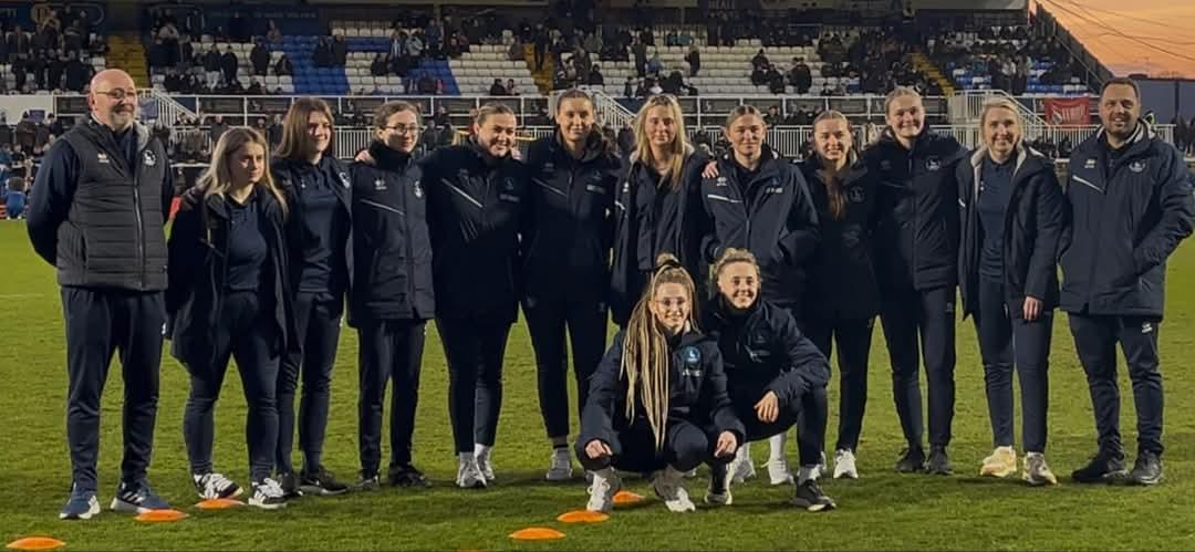 Hartlepool United Women FC (@official_huwfc) on Twitter photo A number of the womens team representing the Her <a href="/HUFC_HGT/">Her Game Too HUFC</a> and supporting the menโs team this evening. A number of the womens team representing the Her <a href="/HUFC_HGT/">Her Game Too HUFC</a> and supporting the menโs team this evening.