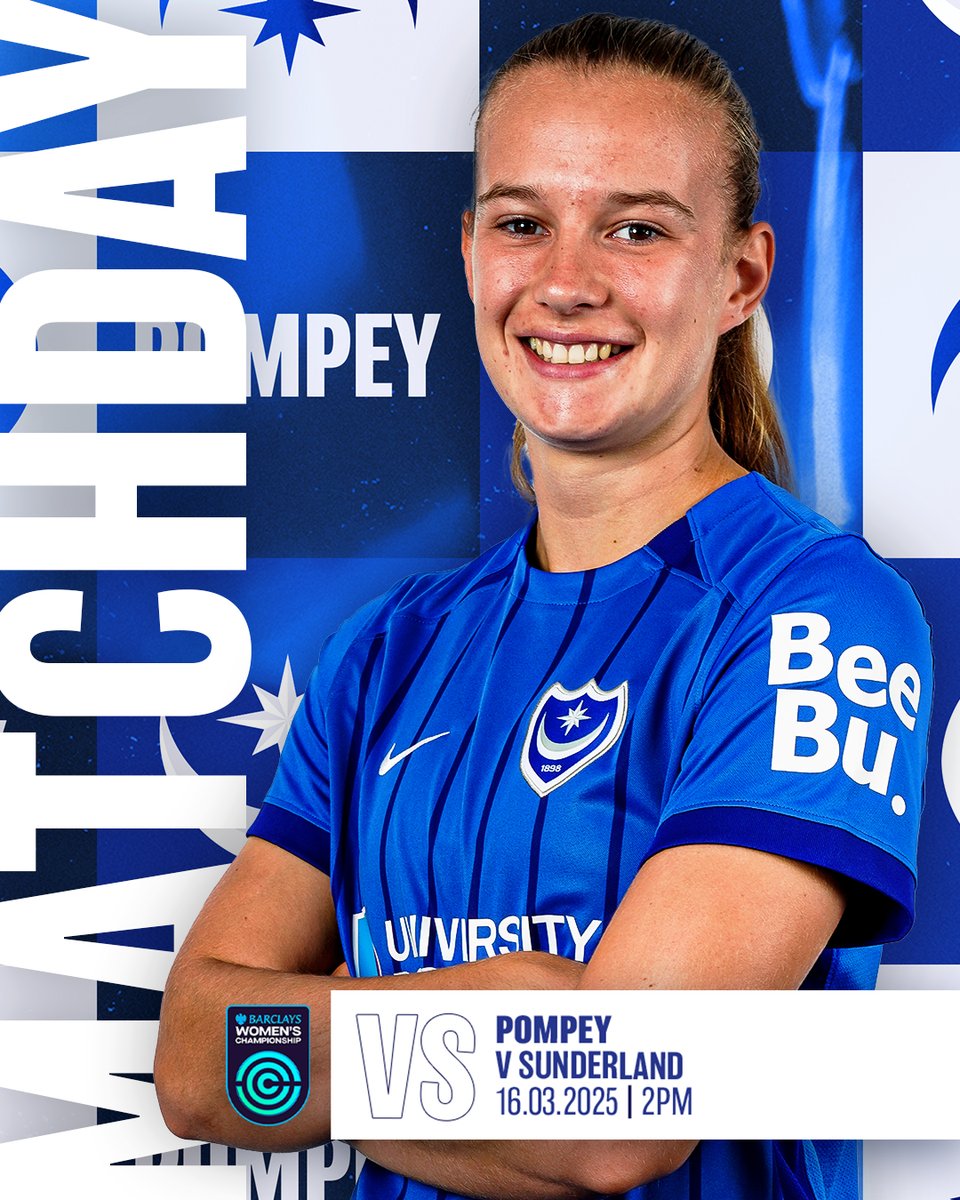 Matchday in PO4. 🔵

#Pompey