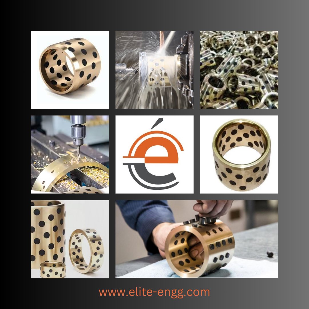 elite_engg's tweet photo. Self-Lubricating Graphite Bushes – Optimized for Automotive Excellence!

Suspension systems – Smooth operation with reduced wear
#graphitebush #selflubricatingbush #automotiveparts #frictionfree #wearresistant #autoIndustry #eliteengineering #maintenancefree #automotiveexcellence https://t.co/OqSbv122dB