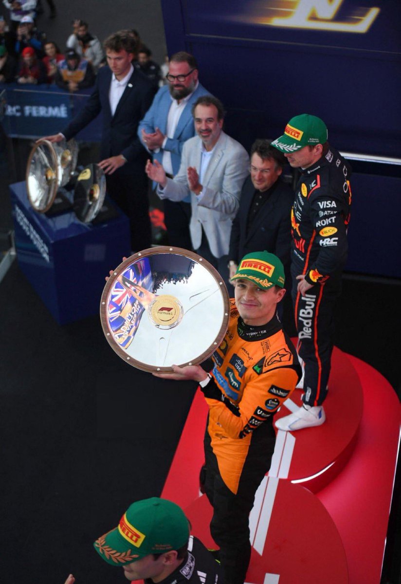 Okay but the reflection of the British flag in the trophy? POETIC