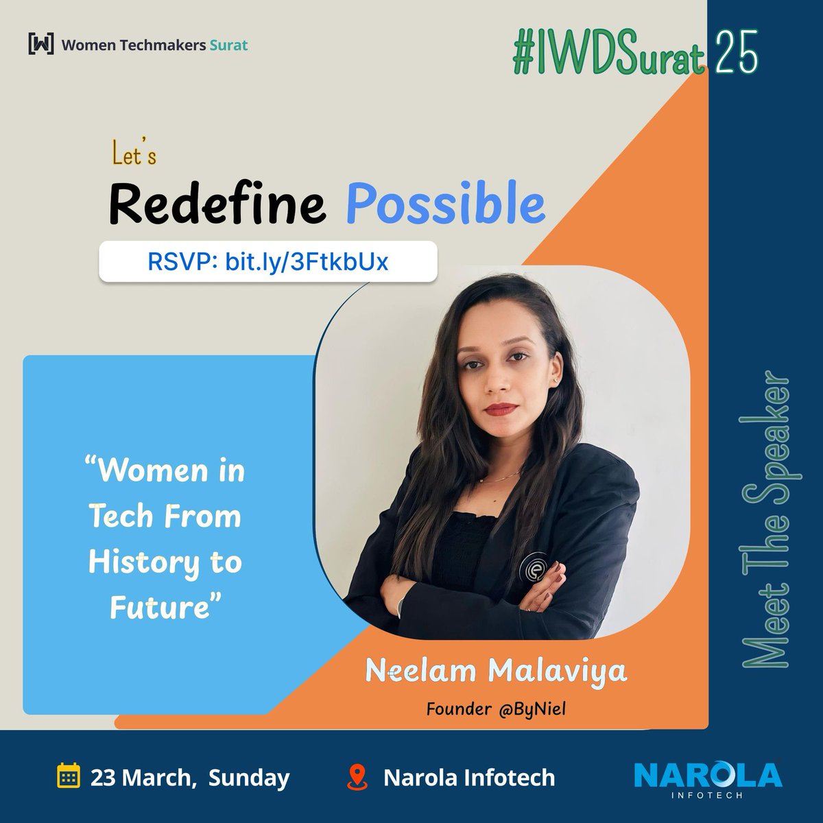 Women Techmakers Surat #IWDSurat25 tweet media