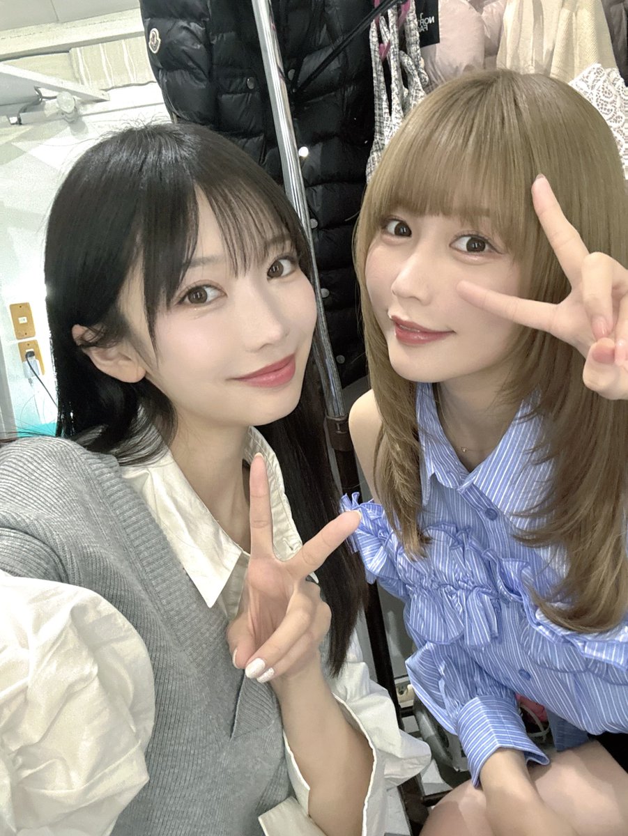 撮影会ありがとうございました！
今日も楽しかった～～✌️🌸

ゆかぴにも会えて嬉しすぎ🥰